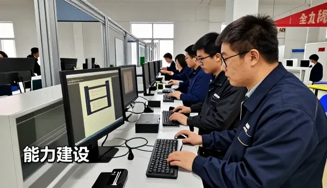 从办公场所看安装调试应用效果